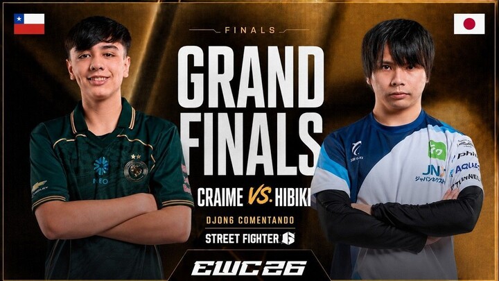 EL CAMPEON ES CHILENO - CRAIME VS HIBIKI GRAN FINAL EWC 2026 Street Fighter 6
