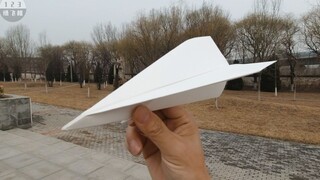 速度超快的远距离型纸飞机，天空穿刺者