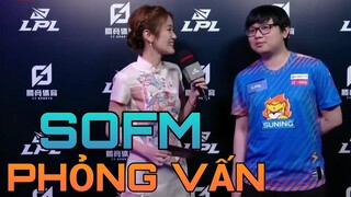 MC Wendy Phỏng Vấn Sofm Sau Chiến Thắng Của SN vs ES LPL Mùa Xuân 2021 W10 D5