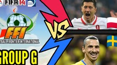 FIFA 14: FFI World Cup 2023 | Poland VS Sweden (Group G)