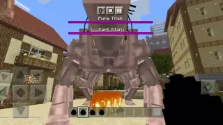 Attack On Titan Shifting ADDON in Minecraft PE