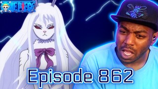 Carrot Went Sulong! One Piece Ep 862 Reaction
