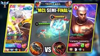 HYPER YIN VS HYPER PAQUITO | MCL SEMI-FINAL | BEST BUILD & EMBLEM | MOBILE LEGENDS