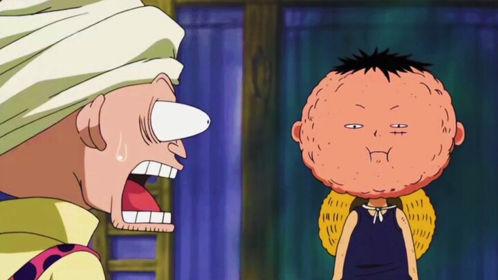 Luffy grew up like this