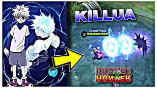 KILLUA inspired skin in Mobile Legends is so ANGAS😩🔥🔥