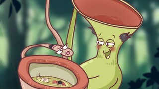 这猪笼草口味挺特别啊