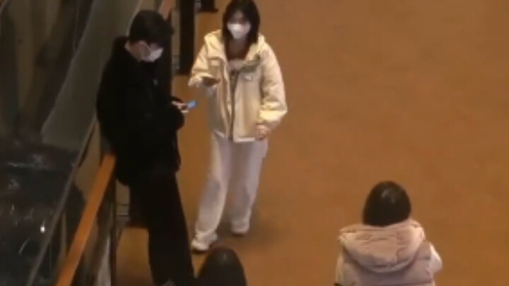 Girlfriend: Back to defend the high ground.