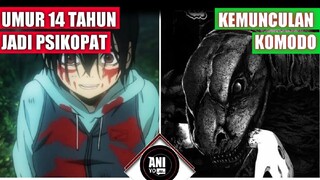 BOCIL Psikopat sampai kemunculan Komodo di anime BTOOM!!