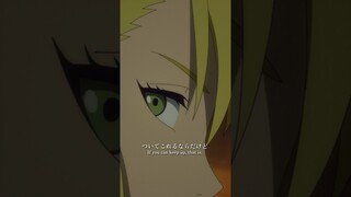 「援護させてあげる」／『怪獣８号』第9話「立川基地襲撃」より #shorts