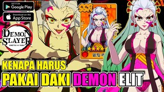 Demon Slayer Mobile 3D Review Demon Daki Top Global China Selalu Pakai - Gameplay Summon Android