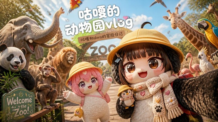 Khủng long con ở trường mầm non dũng cảm xông vào sở thú