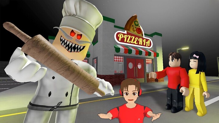 Yuta Dan Mio Masuk Ke Toko Pizza Aneh   ROBLOX
