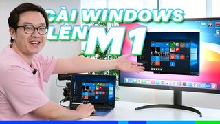 Thử cài Windows 10 lên MACBOOK M1 & QUẨY GAME | ThinkView thử nghiệm