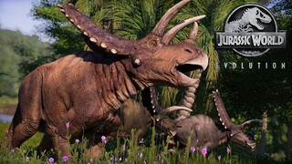 Pentaceratops || All Skins Showcased - Jurassic World Evolution