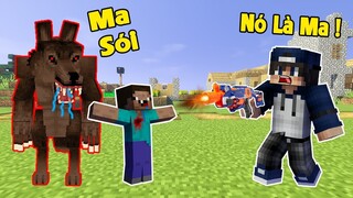CHÚ CHÓ BÉ NOOB NUÔI LÀ MA SÓI ĂN THỊT NGƯỜI TRONG MINECRAFT ?😱