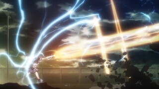 Mikoto's fascinating lightning power in <A Certain Scientific Railgun>