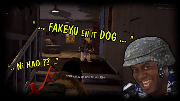 cina palsu ngamuk, malah nyuruh makan - PUBG funny moment indonesia