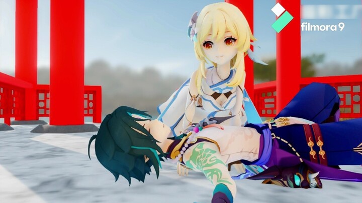 [Genshin Impact MMD] Xiao Shangxian closed his eyes and rested, you mischievously did this to Xiao..