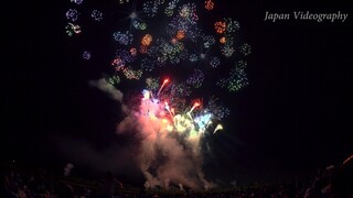 [4K]2017年 神明の花火大会　特大スターマイン・2尺玉・レンジャー花火・花火シンフォニー Shinmei Fireworks Festival | Yamanashi Japan