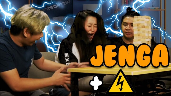 Dayanara, Kinuryente ni CER MIKE - WxC Plays JENGA w/ a Twist!