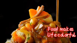 Food makes life colorful