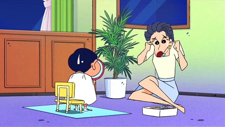 “Kazama’s mom’s haircut skills are just terrible—this time helping her cut Kazama’s hair was an abso