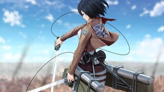 Kompilasi "Attack on Titan" Alan dan Mikasa Ackerman