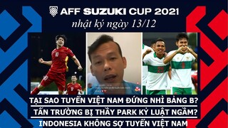 Vì sao tuyển Việt Nam xếp nhì bảng B? Thầy Park kỷ luật thủ môn Bùi Tấn Trường? NHẬT KÝ AFF CUP 2021