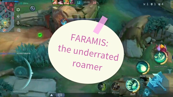 #FaramisMLBB the underrated roamer.