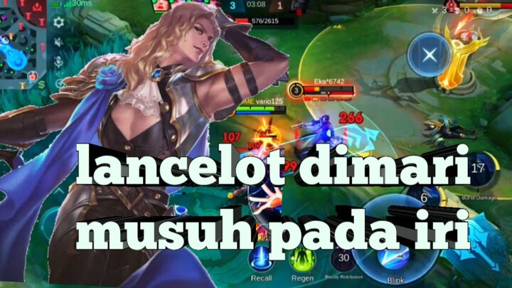 lancelot mode khairi ada musuh kemari