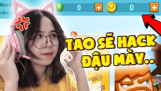 Mèo Simmy Cạn Lời Khi Bị Fan "Dọa Hack Nick Mini World" |Thử Thách Simmy Sài 4000 Xu Mini|