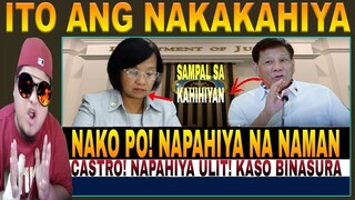 GRABe TO! PIKUNAN NA! CASTRO NAPAHIYA! KASONG ISINAMPA BINASURA! FPRRD NATAWA LANG! REACTION VIDEO