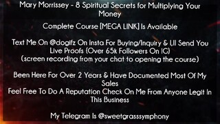 Mary Morrissey Course 8 Spiritual Secrets for Multiplying Your Money download