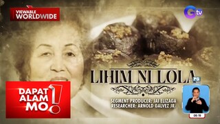 Kakanin sa Tanza, Cavite, bakit tinatawag na “lihim ni lola”? | Dapat Alam Mo!