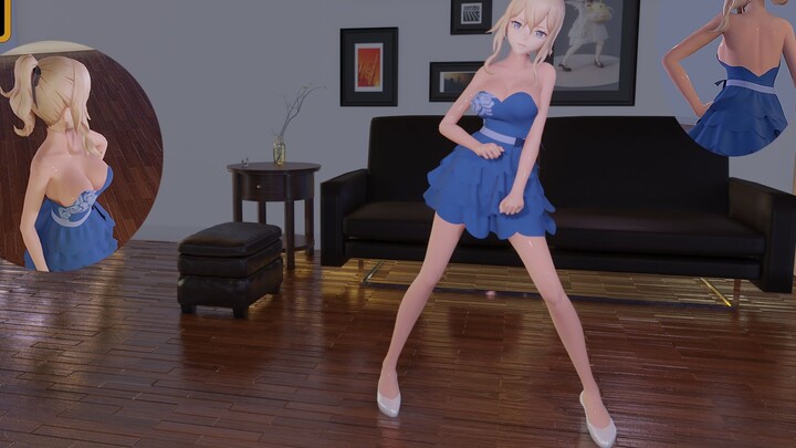 [Genshin Impact mmd/Piano/Fabric/KawaiiMMD 006]Musuh terkuat Sting Mondstadt, saya nyatakan bahwa di