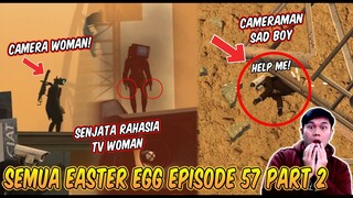 SOSOK MISTERIUS DAN SEMUA EASTER EGG RAHASIA DI EPISODE 57 PART 2 SKIBIDI TOILET!