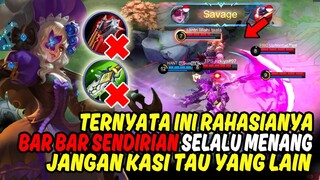 TRICK BARU BERMAIN RUBY DI 2021 BISA 1 VS 5 DI JUNGLE LAWAN, BUILD TOP 1 GLOBAL RUBY TERSAKIT