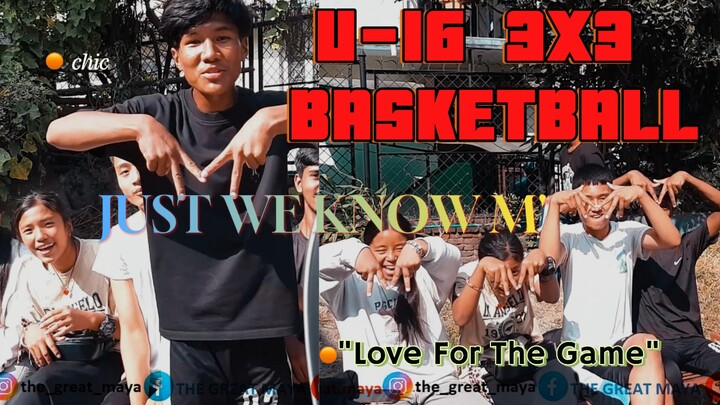 ALL NEPAL OPEN BOYS U-16 3X3 BASKETBALL TOURNAMENT | LOVE FOR THE GAME | SHARE N SUBSCRIBE - TGM