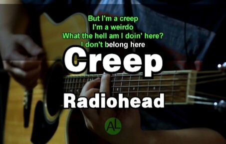 吉他伴奏 | Creep - Radiohead（卡拉OK字幕）