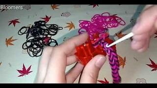 How to make Loom Bands Bracelet (fishtail) by Ms Bloomers