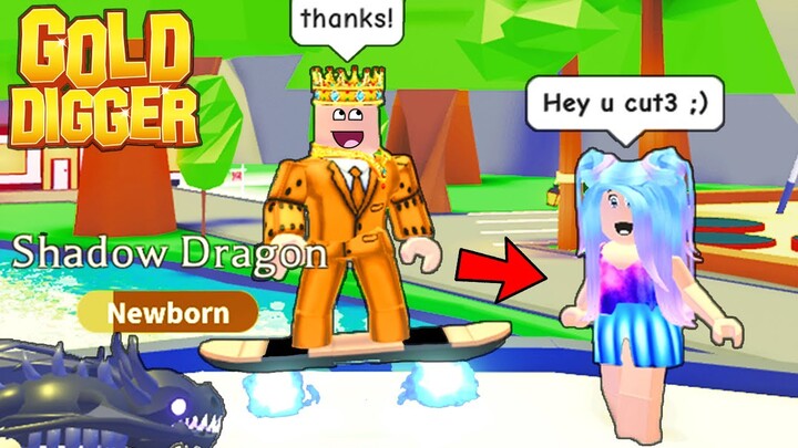EXPOSING GOLD DIGGERS IN ROBLOX ADOPT ME!