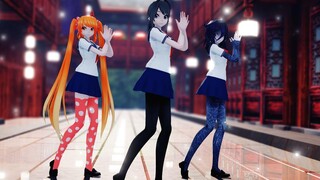 MMD Yandere Simulator ปรบมือ 8k 60fps