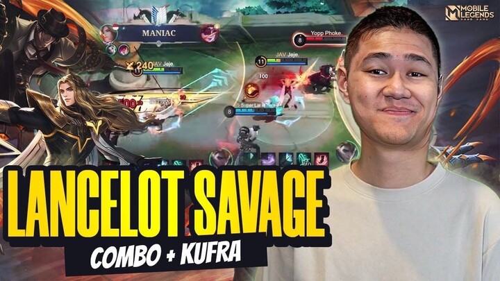 KETIKA MAIN SAMA ROAMER JAGO LANCELOT JEJE LANGSUNG SAVAGE - Mobile Legends
