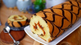 SUPER GAMPANG ! BOLU GULUNG MOTIF 100% BERHASIL | IDE JUALAN #140