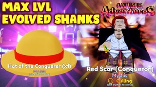 LVL 60 EVOLVED SHANKS IS SO OP IN ANIME ADVENTURES