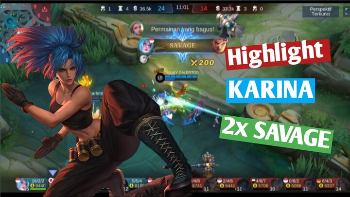 Karina masih OP cuy di Rank Honor