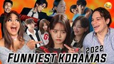 Latinos react to Funny K DRAMA Moments for the first time 2022