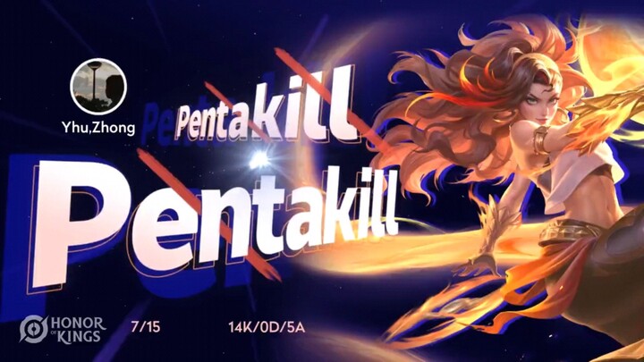 Penta kill in Honor of King