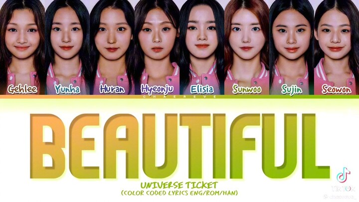 beautiful universe ticket lyrics