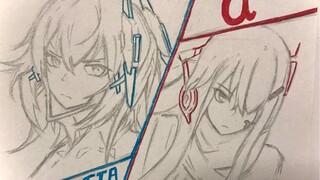 Rosetta vs Crimson Abyss! 400 pages of purely hand-drawn animation "Purification"